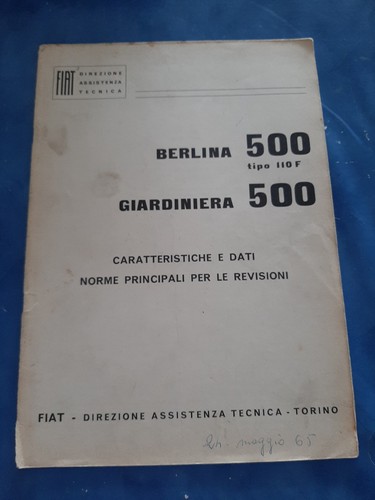 Fiat 500 giardiniera 1965 - fiat,