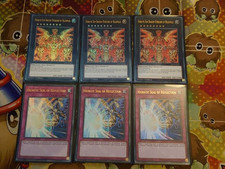 3 x Yugioh Hieratic Sun Dragon