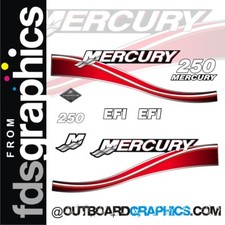 Mercury 250 CV kit adesivi