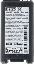 BAT25 BATLI25 BAT26 ANTIFURTO LOGISTY DAITEM 3,6V 5,4AH BATSECUR