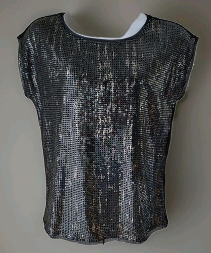 Top elegante con paillettes