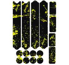 Kit 16 Adesivi Bici Nero