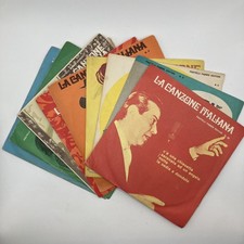 Lotto di 9 vinili 45 giri la