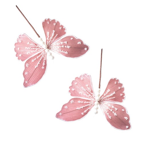 2pz decorazioni farfalle - decorazioni, in