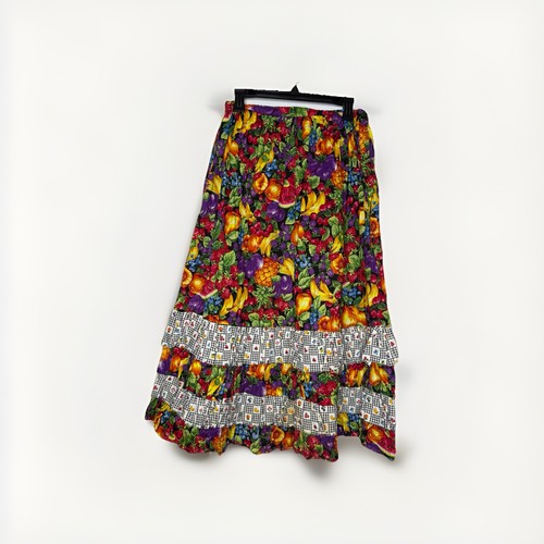 Gonna vintage fiori cactus - fiori, di
