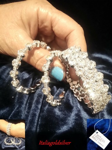 Set bracciale orecchini donna - set,
