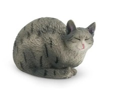 Dormiente Gatto Nero Animale