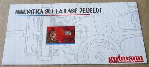 Gutmann peugeot 205 gti - 205,
