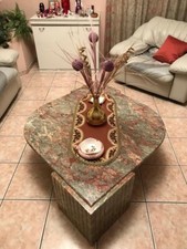 Tavolo In Marmo Grigio - Rosa