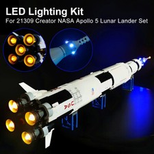Kit luci LED set per (LEGO Ideas Apollo Saturn V 21309) modelli blocchi di costruzione