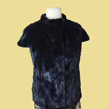 Smanicato visone nero - visone,