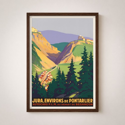 Stampa poster viaggio vintage