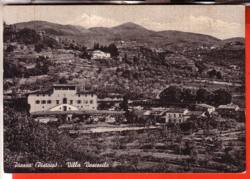 Cartolina piazza pistoia - cartolina,