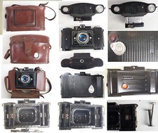 VECCHIA MACCHINA FOTOGRAFICA FRANCESE IN BAKELITE MARCA ULTRA FEX 6X9 ANNI 40/50