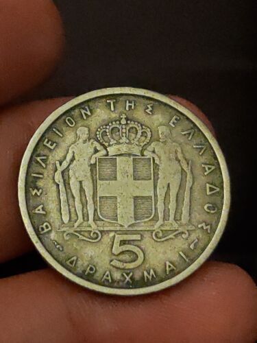 Grecia dracme 1954 moneta - grecia,