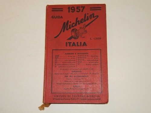 Guida michelin italia - guida, 1957