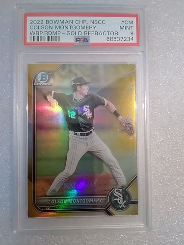 2022 bowman chrome nscc - chrome, colson