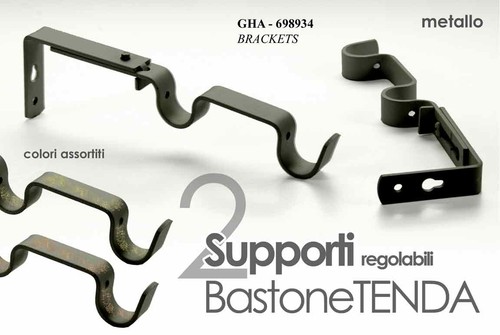 Set pezzi supporti staffe - pezzi,