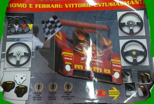 Ferrari momo poster - e,