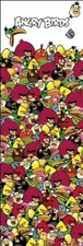 Angy Birds door poster