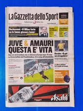 GAZZETTA DELLO SPORT 19 FEBBRAIO 2010 AJAX-JUVENTUS 1-2 PANATHINAIKOS-ROMA 3-2