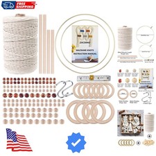 Kit macramè 152 pezzi per