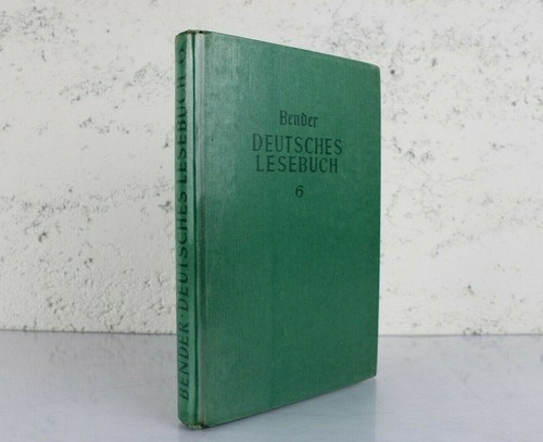Bender deutsches lesebuch - bender,