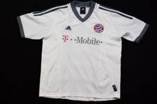 Adidas Bayern Monaco maglia jersey maglia ballack shirt 2002 vintage 152 bambino M