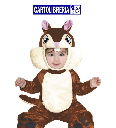 Costume scoiattolo baby - costume,