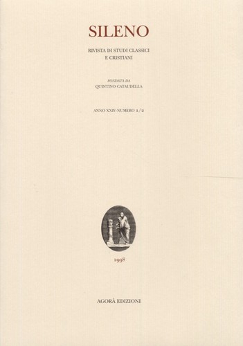 Sileno rivista studi - sileno.,