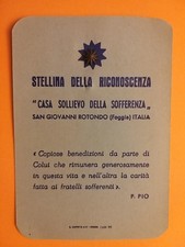 Padre Pio da Pietrelcina - Stellina della Riconoscenza. Gruppo di Crevalcore.
