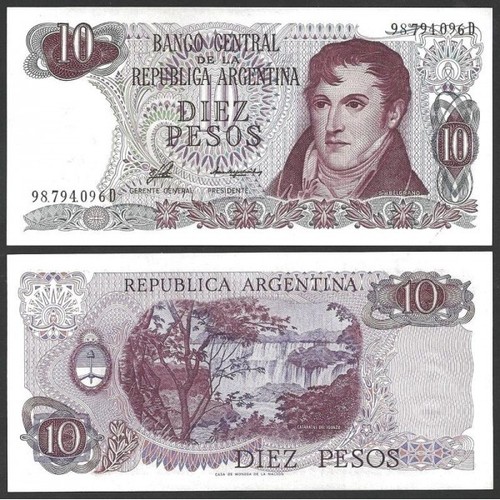 Argentina pesos 1976 unc - -,