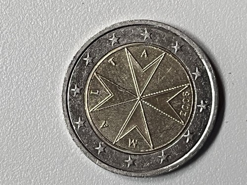 Moneda euros malta 2008 - 2,