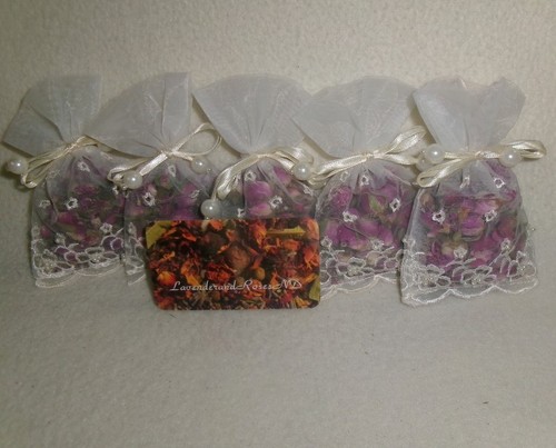Bustine organza perle - 5,