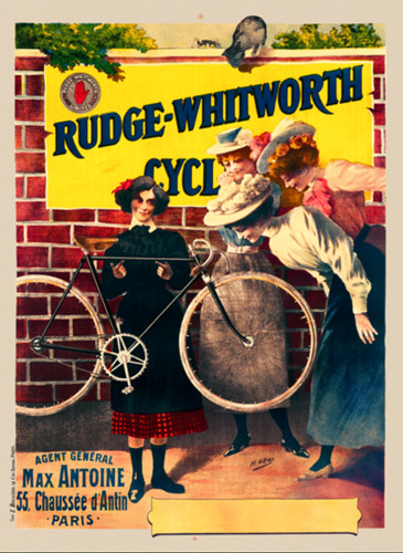 Rudge whitworth stampe poster - whitworth,