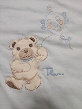 Copertina neonati per culla-carrozzina trapuntata leggera cm 72x62.