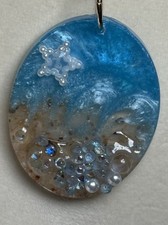 Collana ovale con ciondolo