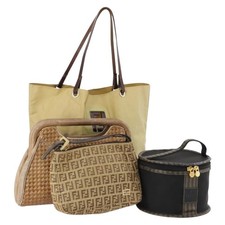 FENDI Zucchino Borsa Tela