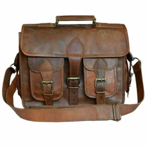 Leather messenger bag - messenger,
