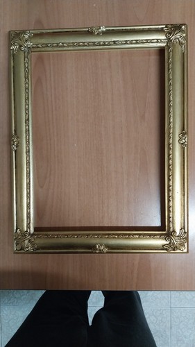 Cornice legno oro - oro+fregi, x