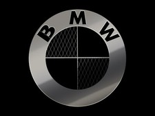 NICKEL STICKER  BMW LOGO CAR ADHESIVE PEGATINA DECAL VINYL AUTOCOLLANT etichetta