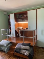 Cameretta ragazzi/bambini con 2 letti singoli estraibili