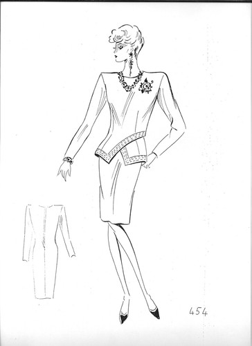 Bozzetto figurino moda - bozzetto,