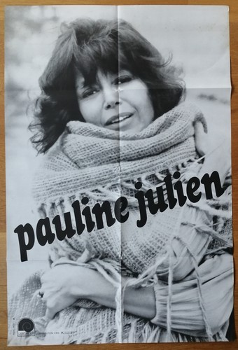 Pauline julien affiche promo - pauline,