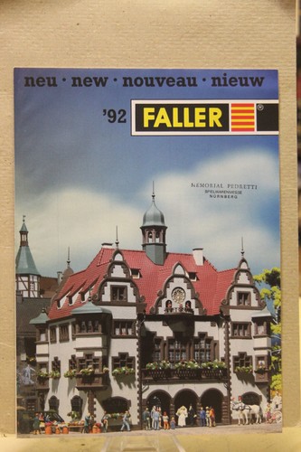 Catalogo faller 1992 treno - catalogo,