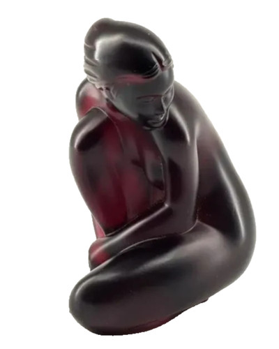 Statuette cristal lalique - statuette,