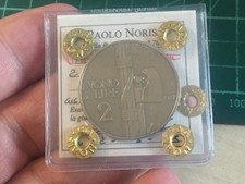 VEIII ITALIA BUONO DA 2 LIRE FASCIO 1927 R2  MOLTO RARO Perizia NORIS