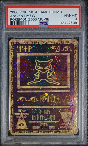 Pokemon 2000 antico mew psa - antico,