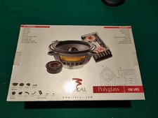 Kit Focal Polyglass 100 VRS - NIB - NOS - Old School Vintage Car Audio System Sq