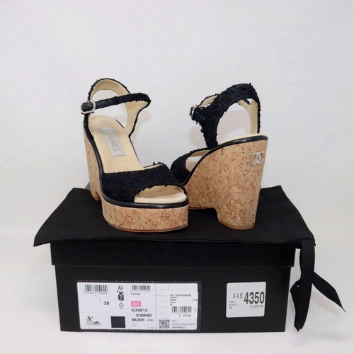 Sandalo chanel plateau - sandalo,